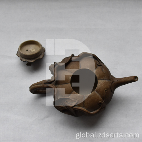 Tea Pots Stone carved teapot Small pumpkin pot Factory